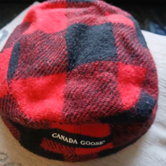 Authentic Canada Goose Buffalo Plaid Wool Lumberjack Hat - Picture 6 of 8